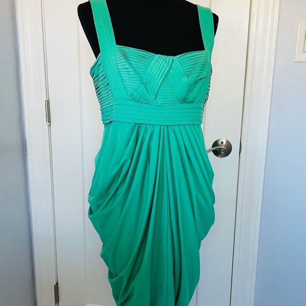 BCBG Maxazria Green Dress Size L